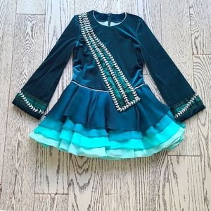 Irish dance dress for 6-7y